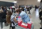 Fueron vacunados jóvenes de 20 a 25 años 
