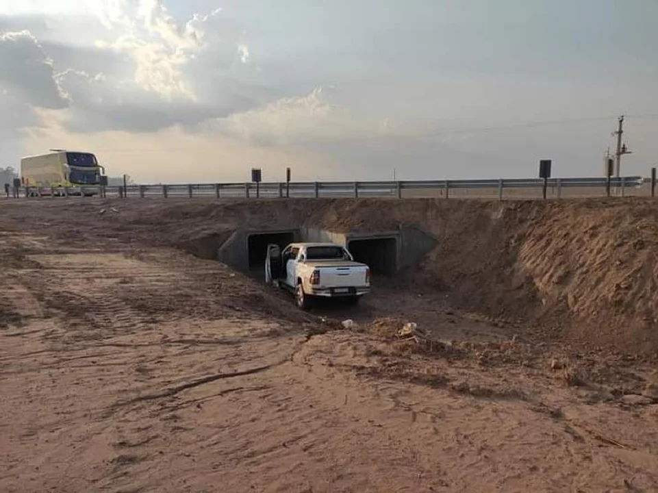 Murió una mujer en accidente en Santiago Temple