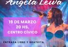 El Domingo 19 se presenta Angela Leiva en la ciudad
