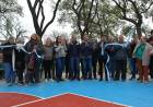 Quedó inaugurada la cuarta cancha de básquet 3x3 de la ciudad