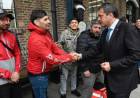 Sergio Massa se reunió con trabajadores de plataformas de delivery