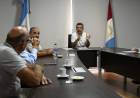 Bernarte se reunió con el directorio del Parque Industrial