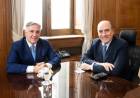 En medio del debate en el Senado, Llaryora se reúne con Francos por la obra pública