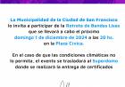 Este domingo se realizará la Retreta de Bandas 2024