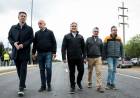 Llaryora habilitó el segundo tramo de la duplicación de la avenida Padre Luchesse