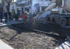 Bernarte supervisó las obras de mantenimiento vial que se ejecutan en Bv. Buenos Aires