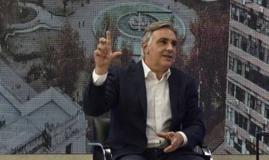  Martín Llaryora, pidió el respaldo a la lista que encabezarán Alejandra Vigo y Natalia de la Sota.
