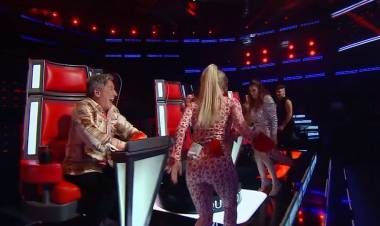 La Voz Argentina: el jurado se descontroló y terminó corriendo por el estudio