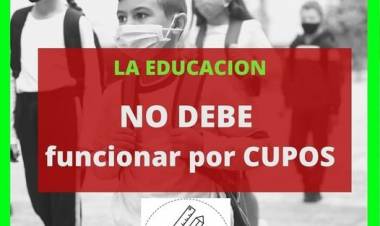 Padres reclaman presencialidad total en escuelas