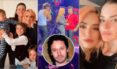 China Suárez disfrutó del show de Mau y Ricky con sus hijos y del encuentro con Lali Espósito, tras la separación de Benjamín Vicuña