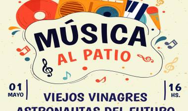 Se viene música en el patio