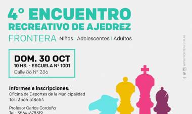 Encuentro recreativo de ajedrez