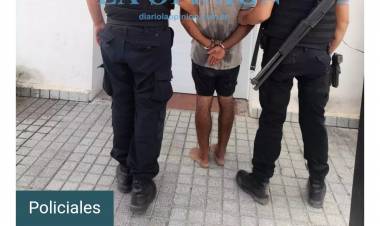 Detuvieron a delincuente en Frontera 