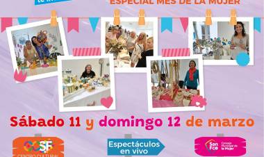 Feria de Mujeres Emprendedoras: este fin de semana se viene la primera del año