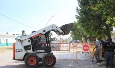 Comenzó la instalación de reductores de velocidad en camino interprovincial