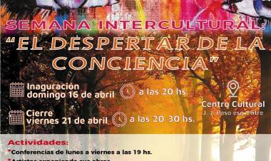 Semana Intercultural en el mes de abril: El despertar de la conciencia 