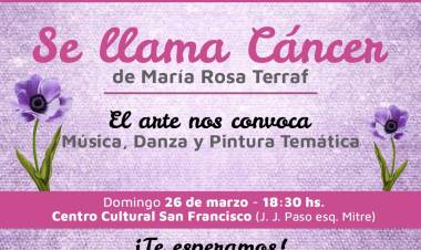 Actividades previstas para el fin de semana