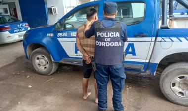 APREHENSIÓN DE MASCULINO POR HECHO DE  DAÑO 