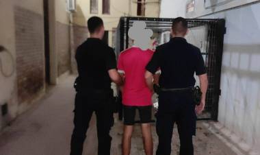 APREHENSIÓN DE MASCULINO Y MOTOCICLETA CON ADULTERACION DE N° DE MOTOR