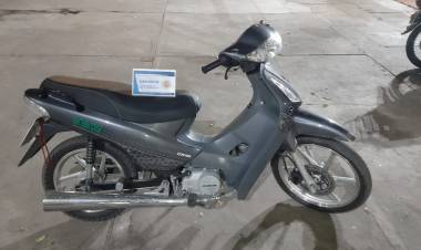 RECUPERO DE MOTOCICLETA SUSTRAÍDA