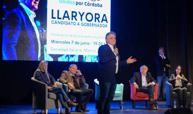 Martín Llaryora en Marcos Juárez: “Nuestra apuesta es el proceso en origen de la producción, el agregado de valor y la creación de empleo.”