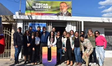 Durante la jornada del jueves, recibimos la visita de Carolina Giusti, candidata a Senadora Departamental.