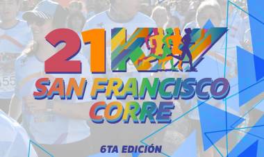 El 1 de octubre se desarrollará la media maratón San Francisco Corre 21K