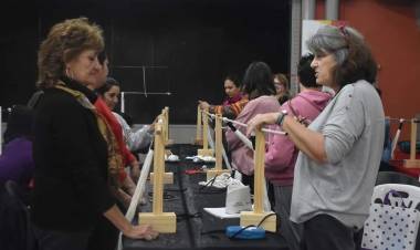 Comenzó el taller municipal  de macramé 