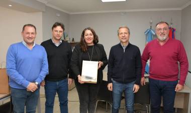 Bernarte se reunió con Civalero y Martínez para establecer una agenda en común