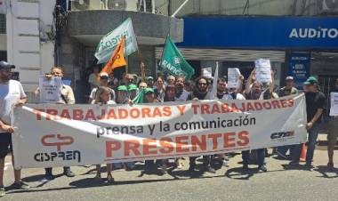 Trabajadores de prensa paran este martes en reclamo de una urgente recomposición salarial