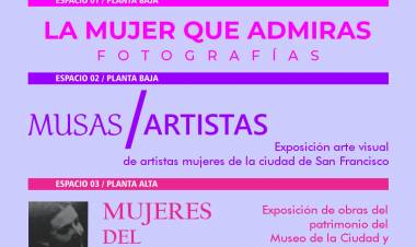 Muestras Mes de la Mujer 2024 en el Centro Cultural San Francisco (CCSF)