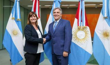 Llaryora le transmitió a Bullrich su apoyo para el uso de las Fuerzas Armadas en la lucha contra el narcotráfico