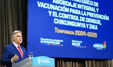 La Provincia lanzó el Plan Estratégico de Abordaje Integral y Vacunación para la Prevención y el Control de Dengue, Chikungunya y Zika