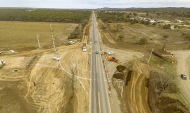Ruta Provincial 16: el primer tramo de pavimentación, a punto de concluir