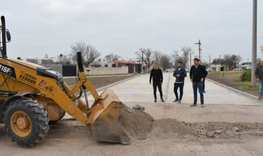 Se habilitó al tránsito vehicular el cruce de vías de calle Deán Funes