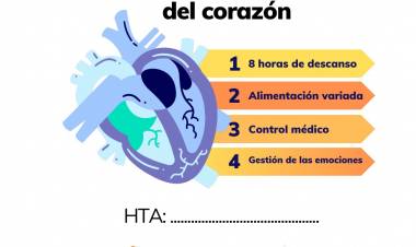 Día Mundial del Corazón: realizarán acciones de prevención y cuidado de la salud