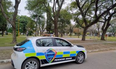 Cuerpo de Prevención Urbana detiene a sujeto y recupera elemento robado