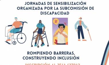 “Rompiendo barreras, construyendo inclusión”: se desarrollarán jornadas de sensibilización sobre discapacidad para estudiantes de nivel primario y secundario