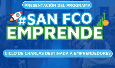 Este jueves será el tercer encuentro del Programa San Francisco Emprende