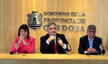 Llaryora y Bullrich cerraron el primer Consejo Federal de Seguridad en Eventos Deportivos