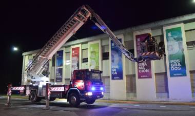 Se llevó a cabo un nuevo simulacro de incendio en nuestra Facultad Regional