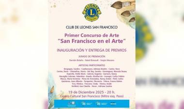 Primer Concurso de Arte “San Francisco en el Arte”