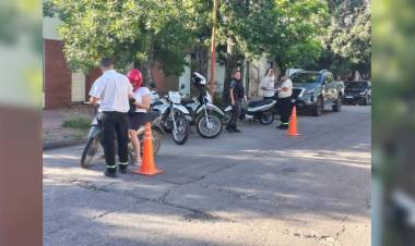 Se secuestraron 11 motos en un operativo de control vehicular