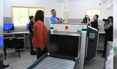 El Establecimiento Penitenciario N° 7 inauguró el nuevo sector de requisa