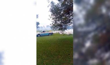 El municipio continúa con el Programa de Fumigación