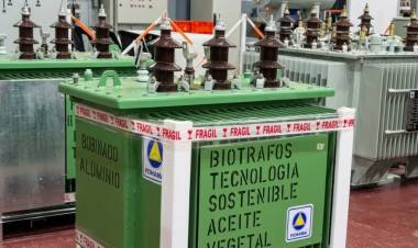Córdoba presentó el primer biotransformador de aceite vegetal del país