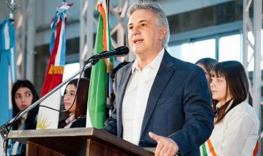 Estación Juárez Celman: Llaryora inauguró el nuevo edificio del IPET N° 386
