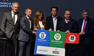 San Francisco, Esperanza y Nogoyá formalizaron un hermanamiento para fortalecer el Corredor Lácteo de la Región Centro