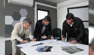 Municipio firmó convenio para avanzar en la creación de un centro de formación de pilotos de drones