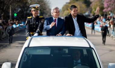 Tras participar del aniversario de Río Tercero, Llaryora continúa su recorrida por el departamento Tercero Arriba